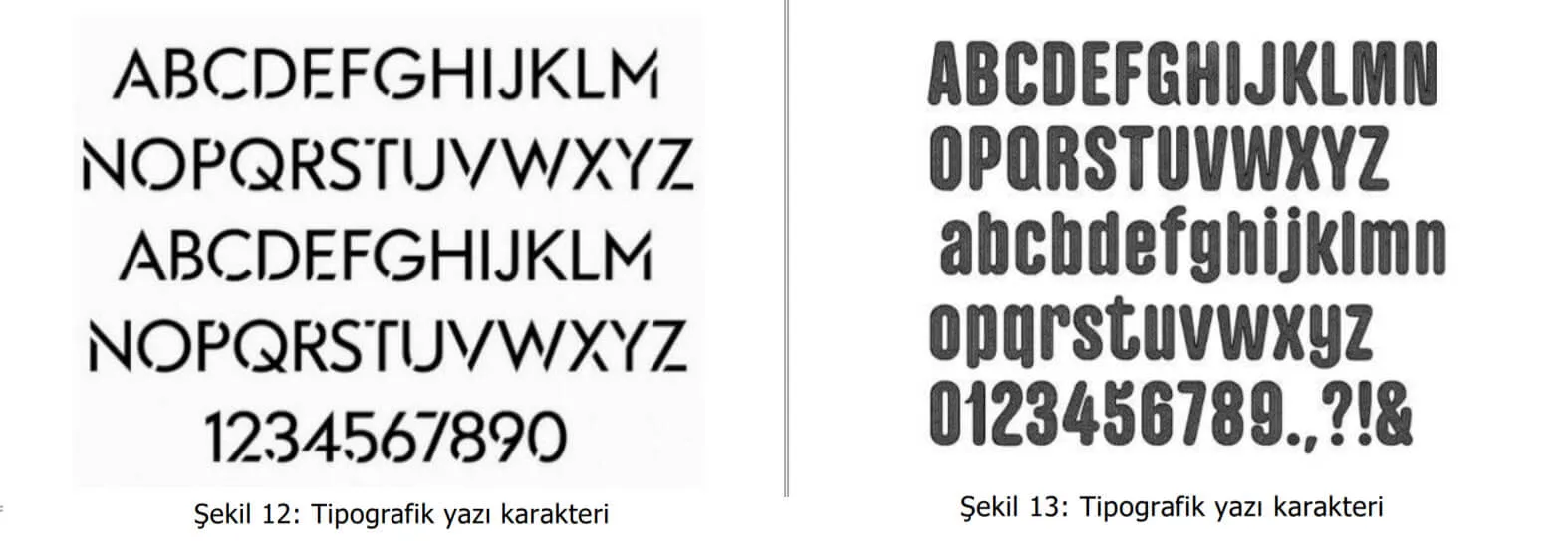 tipografik yazı karakter örnekleri-başakşehir web tasarım